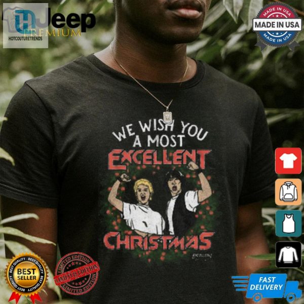 Bill And Ted Excellent Christmas T Shirt hotcouturetrends 1 1