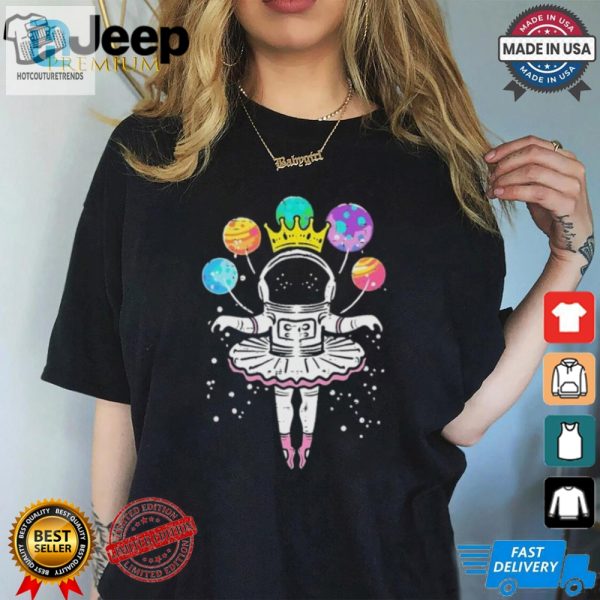 Astronaut Ballerina Space Ballet Shirt hotcouturetrends 1 3