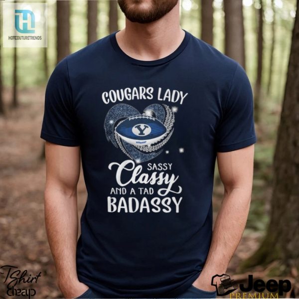 Cougars Laydy Sassy Classy And A Tad Badassy Shirt hotcouturetrends 1 2