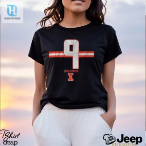 Illinois Football Luke Altmyer Number Stripe Shirt hotcouturetrends 1 3