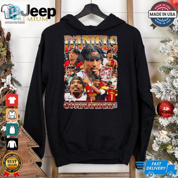 Jayden Daniels Washington Commanders Football Signature Graphic Shirt hotcouturetrends 1 1