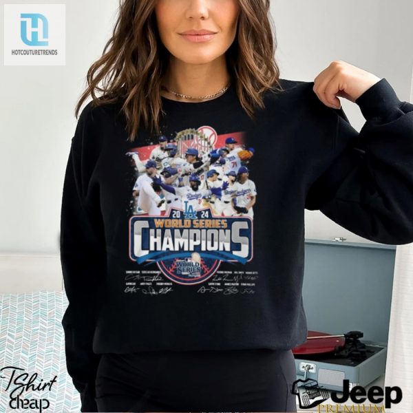 Los Angeles Dodgers World Series Champions 2024 Shirt hotcouturetrends 1