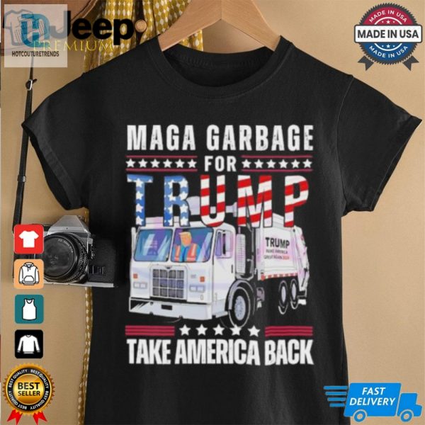 Maga Garbage For Trump Take America Back Caricatures Shirt hotcouturetrends 1