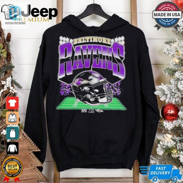 Baltimore Ravens Mt Bank Stadium Helmet Vintage T Shirt hotcouturetrends 1 1