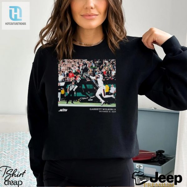 Garrett Wilson New York Jets 5 October 31 2024 Nfl Flash Features Week 9 T Shirt hotcouturetrends 1