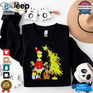 Grinch Christmas Tree Cartoon Shirt hotcouturetrends 1 2