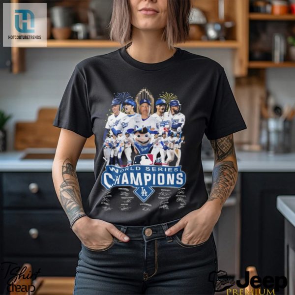 Los Angeles Dodgers World Series Champions 2024 Champs Memories T Shirt hotcouturetrends 1 1