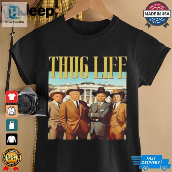 Thug Life Vance Kennedy Jr Trump Elon Musk Cowboys Shirt hotcouturetrends 1