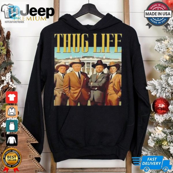 Thug Life Vance Kennedy Jr Trump Elon Musk Cowboys Shirt hotcouturetrends 1 1