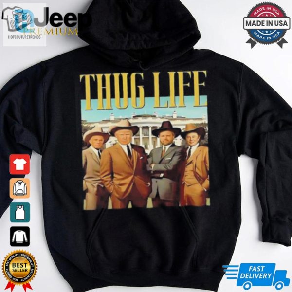 Thug Life Vance Kennedy Jr Trump Elon Musk Cowboys Shirt hotcouturetrends 1 3