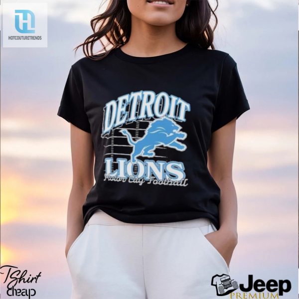 Detroit Lions Motor City Football Gridiron T Shirts hotcouturetrends 1 3