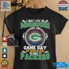 I May Live In Missouri But On Game Day My Heart And Soul Belongs To Green Bay Packers Shirt hotcouturetrends 1