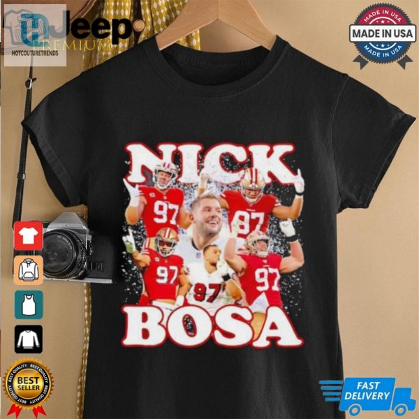 San Francisco 49Ers Nick Bosa Niners Collage Shirt hotcouturetrends 1