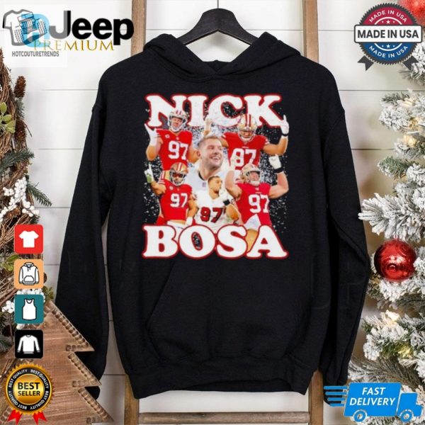 San Francisco 49Ers Nick Bosa Niners Collage Shirt hotcouturetrends 1 1