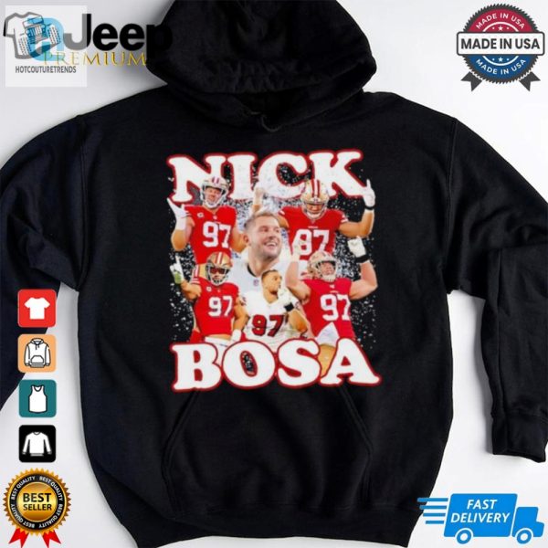 San Francisco 49Ers Nick Bosa Niners Collage Shirt hotcouturetrends 1 3