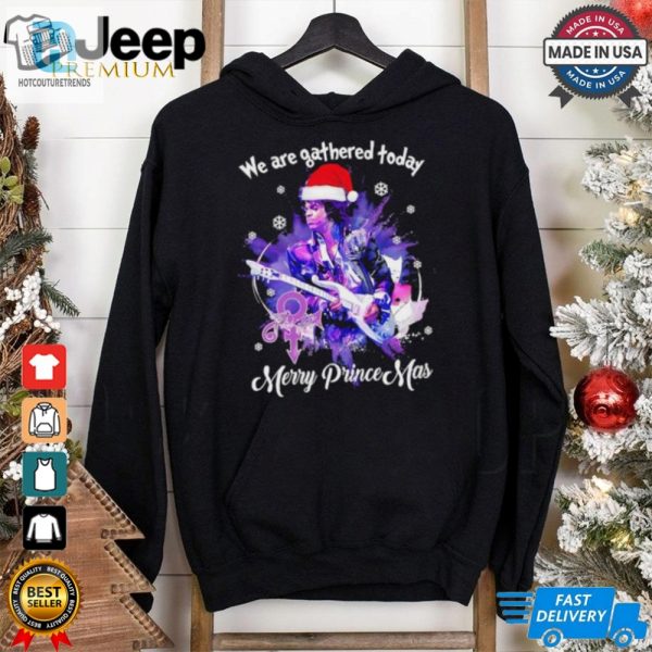 Prince Santa We Are Gathered Today Merry Princemas Shirt hotcouturetrends 1 1