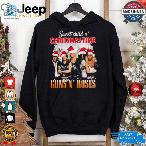 Sweet Child O Christmas Time Guns N Roses Merry Christmas Shirt hotcouturetrends 1 1