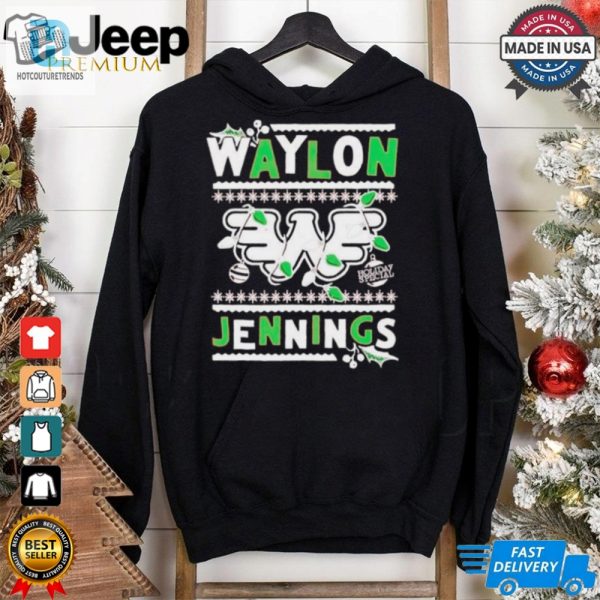 Waylon Jennings Holiday Speicial Merry Christmas Shirt hotcouturetrends 1 1