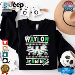 Waylon Jennings Holiday Speicial Merry Christmas Shirt hotcouturetrends 1 2