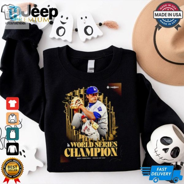 Brent Honeywell Jr. La Dodgers 2024 World Series Champions Shirt hotcouturetrends 1 2