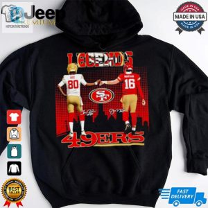 San Francisco 49Ers Rice And Montana Legends Skyline Shirt hotcouturetrends 1 3