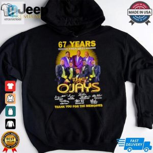 The Ojays 67 Years 1958 2025 Thank You For The Memories Signatures Shirt hotcouturetrends 1 3