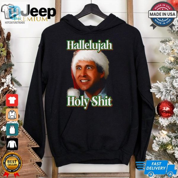 Merry Christmas Hallelujah Holy Shit 2024 Shirt hotcouturetrends 1