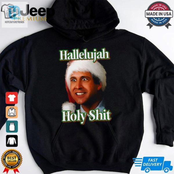 Merry Christmas Hallelujah Holy Shit 2024 Shirt hotcouturetrends 1 1