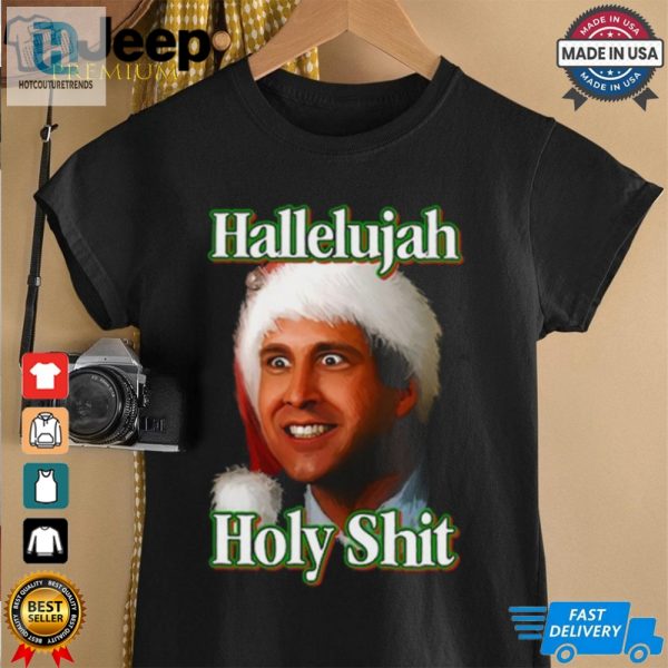 Merry Christmas Hallelujah Holy Shit 2024 Shirt hotcouturetrends 1 2