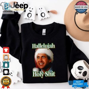 Merry Christmas Hallelujah Holy Shit 2024 Shirt hotcouturetrends 1 3