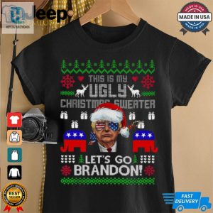 Conservative Santa Trump This Is My Ugly Christmas 2024 Shirt Lets Go Brandon Ugly Christmas 2024 Shirt hotcouturetrends 1 2