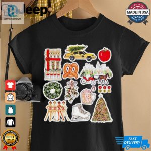 Christmas In New York 2024 Stickers Shirt hotcouturetrends 1 2