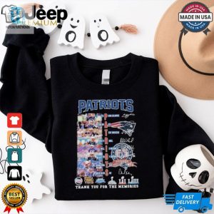 Official New England Patriots Soccer Team Thank You For The Memories Signatures Shirt hotcouturetrends 1 3