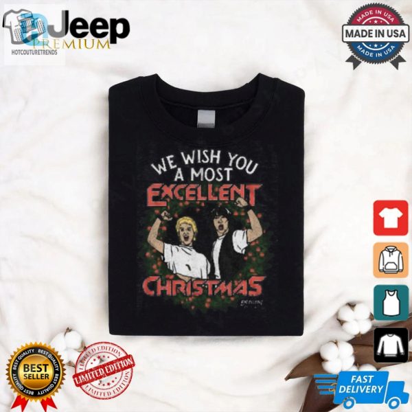 Bill And Ted Excellent Christmas T Shirt hotcouturetrends 1 4