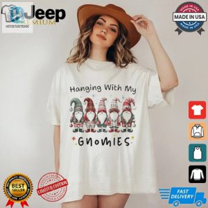 Garden Gnomes Christmas Hanging With My Gnomies Shirt hotcouturetrends 1 6