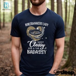 Boilermakers Laydy Sassy Classy And A Tad Badassy Shirt hotcouturetrends 1 6