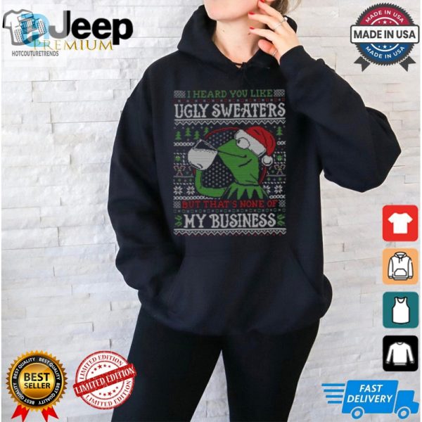 Christmas Jokes Ugly Sweater T Shirt hotcouturetrends 1 4