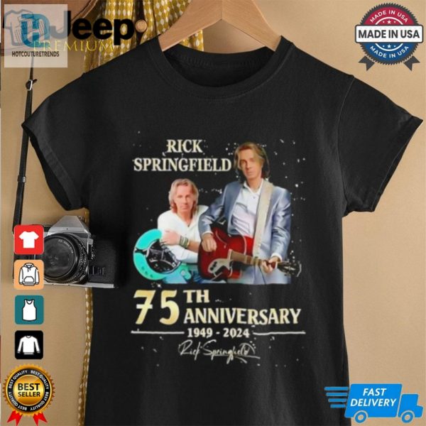 Rick Springfield 75Th Anniversary 1949 2024 Shirt hotcouturetrends 1 4