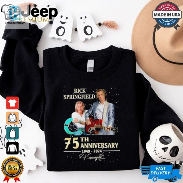 Rick Springfield 75Th Anniversary 1949 2024 Shirt hotcouturetrends 1 6