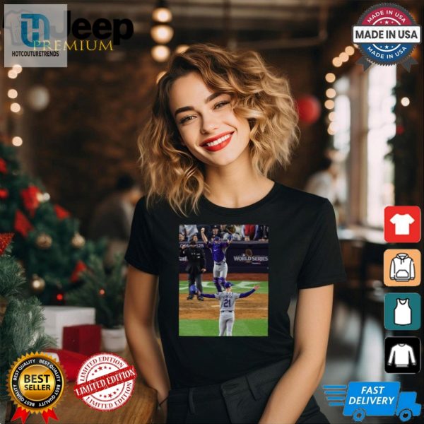 Walker Buehler Celebration World Series Champions 2024 Shirt hotcouturetrends 1 3