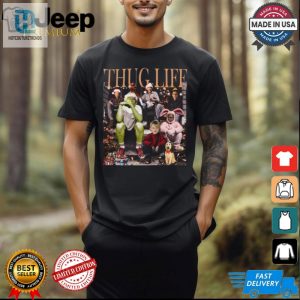 Thug Life Funny Christmas Tshirt Vintage Movie Characters Gift Retro Movie Stars Shirt M0191 T Shirt hotcouturetrends 1 2