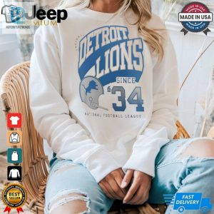 Detroit Lions Nfl National Football League Since 34 Shirt hotcouturetrends 1 3