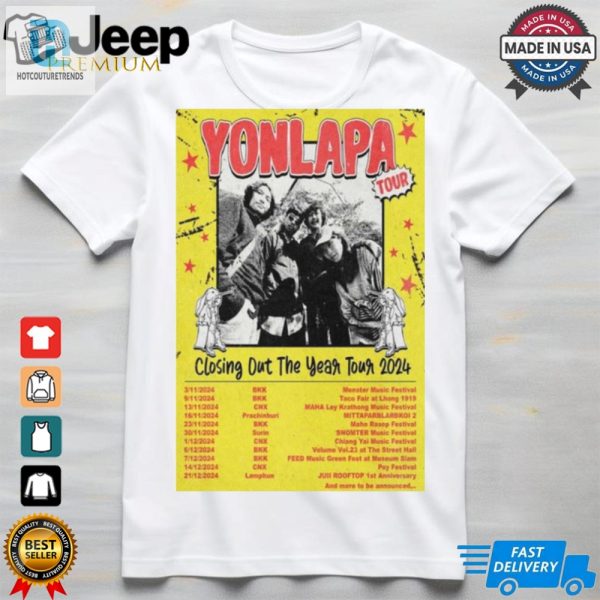 Yonlapa Closing Dut The Year Tour 2024 Shirt hotcouturetrends 1 1