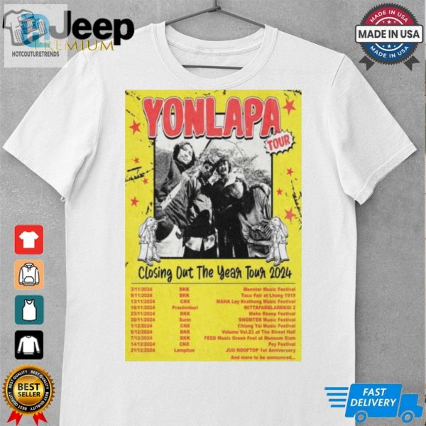 Yonlapa Closing Dut The Year Tour 2024 Shirt hotcouturetrends 1 2