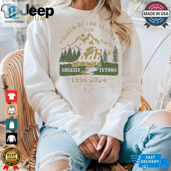 Queen Of The Tetons 399 Grizzly Bear 1996 2024 Shirt hotcouturetrends 1 3