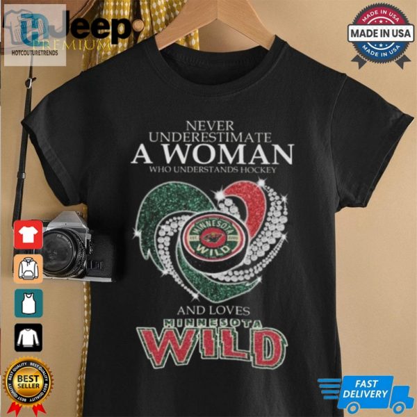 Official Minnesota Wild Never Underestimate A Woman Who Understand Hockey 2024 Shirt hotcouturetrends 1 1