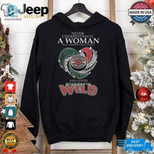 Official Minnesota Wild Never Underestimate A Woman Who Understand Hockey 2024 Shirt hotcouturetrends 1 3