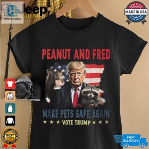 Peanut And Fred Make Pets Safe Again T Shirt hotcouturetrends 1 1