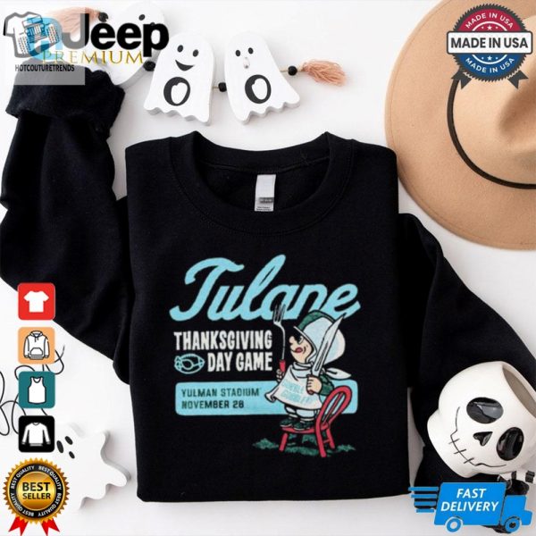 Tulane Green Wave Thanksgiving Day Game Yulman Stadium November 28 Shirt hotcouturetrends 1