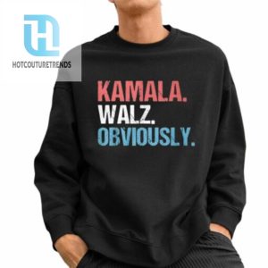 Misha Collins Kamala Walz Obviously Shirt hotcouturetrends 1 2